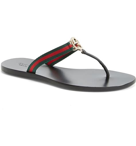 gucci flip flops nordstrom rack|Gucci Flip Flops sale.